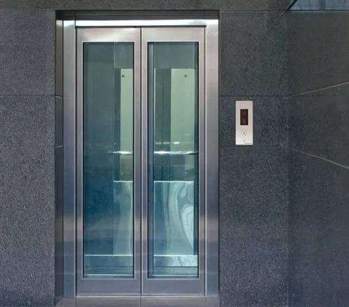 MS/SS Center Opening Elevator Door by Mithila Elevator